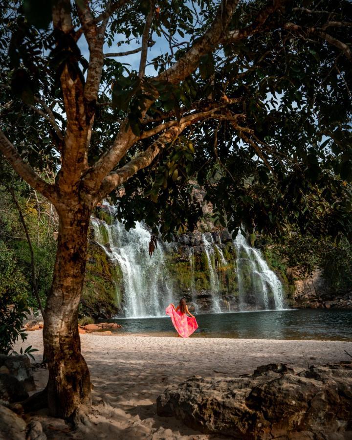 Pousada Cachoeira Poco Encantado Alto Paraíso de Goiás エクステリア 写真
