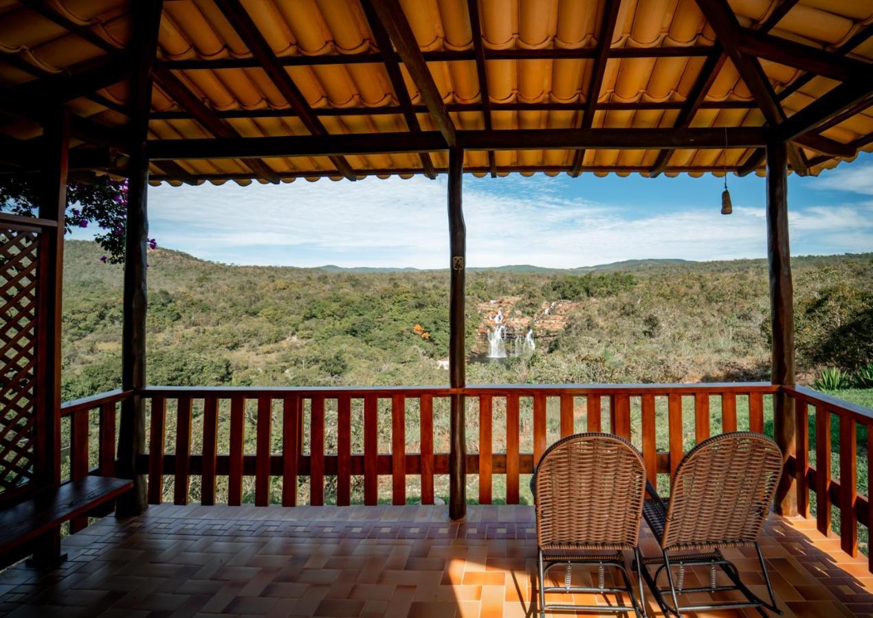 Pousada Cachoeira Poco Encantado Alto Paraíso de Goiás エクステリア 写真