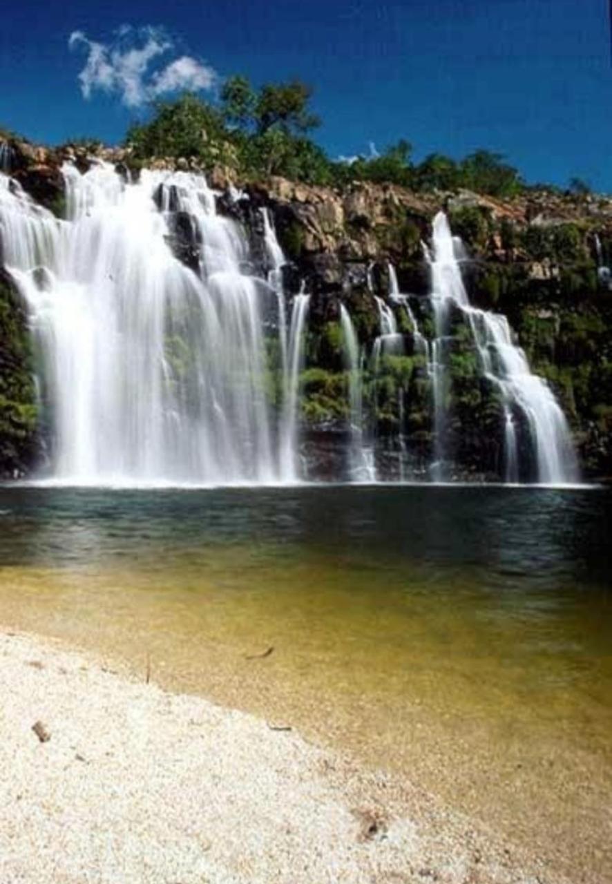 Pousada Cachoeira Poco Encantado Alto Paraíso de Goiás エクステリア 写真